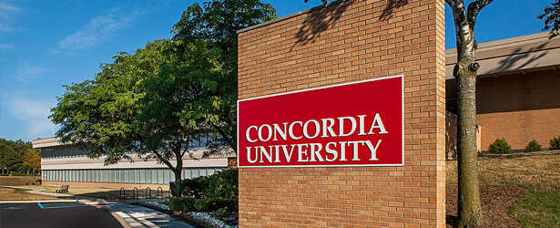CUAA campus entrance.