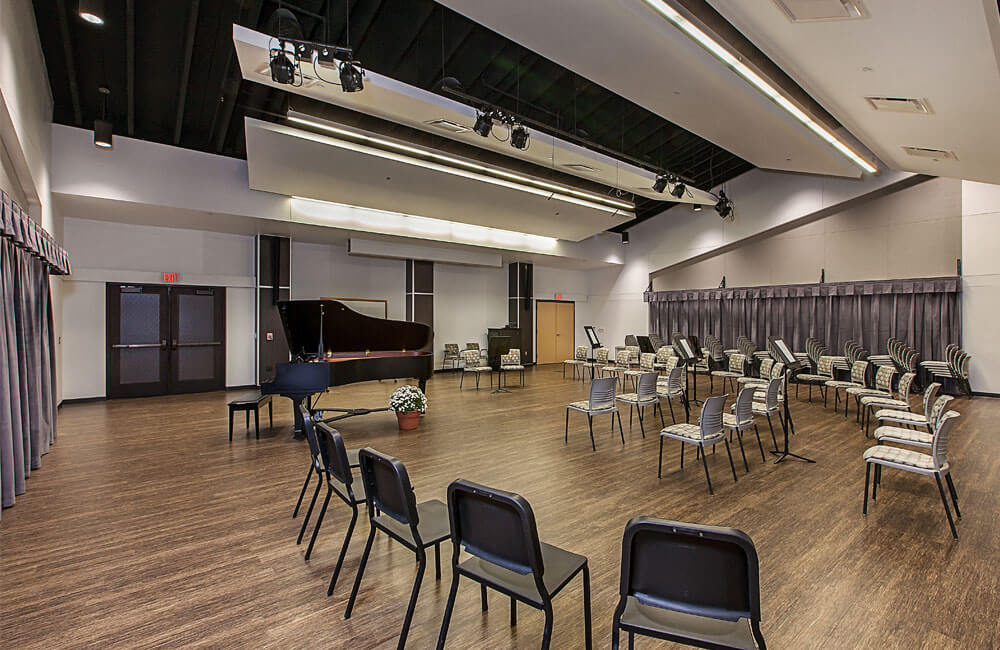 Kreft Recital Hall interior